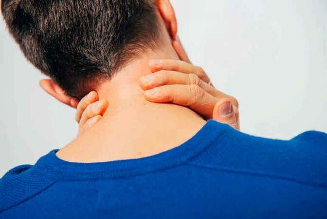 neck pain with osteonecrosis