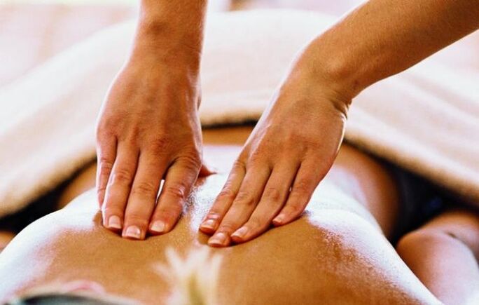 Massage therapy for osteoarthritis of the spine